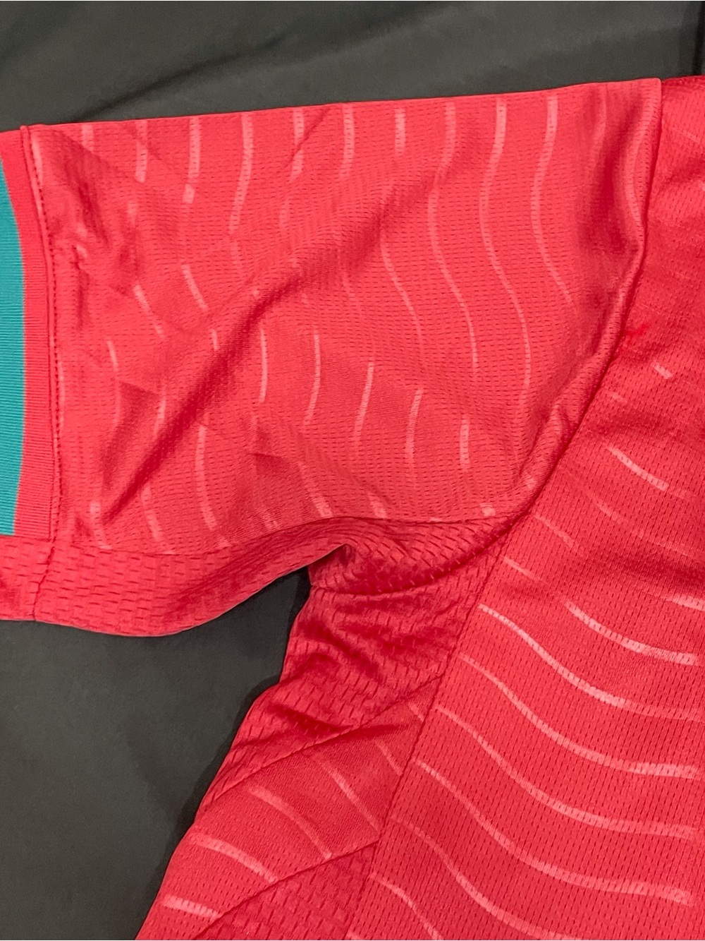 Puma Portugal #7 Red Soccer Jersey - Picture 5 of 7